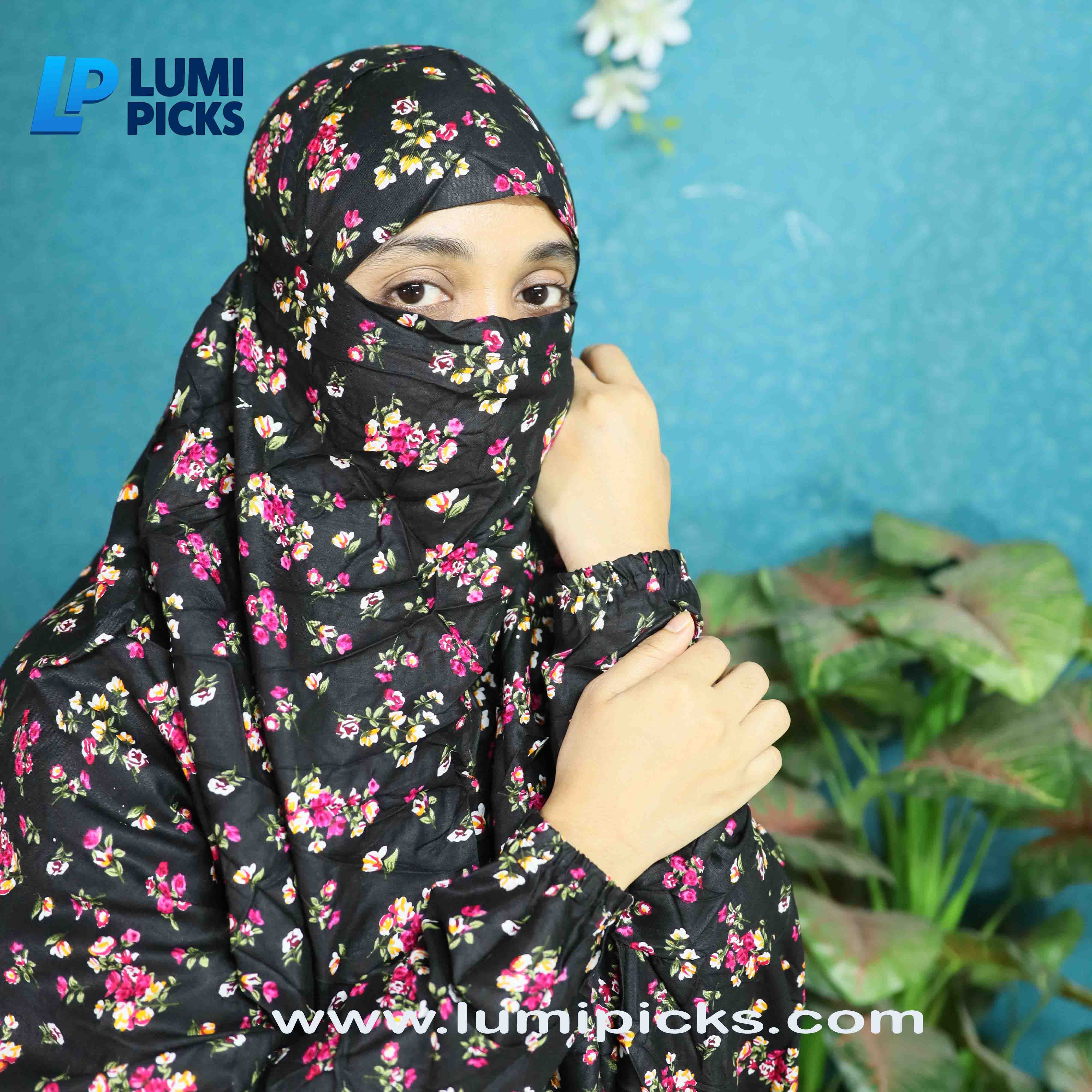 নামাজের কটন ফেব্রিক্স শর্ট খিমার (SKC-85)