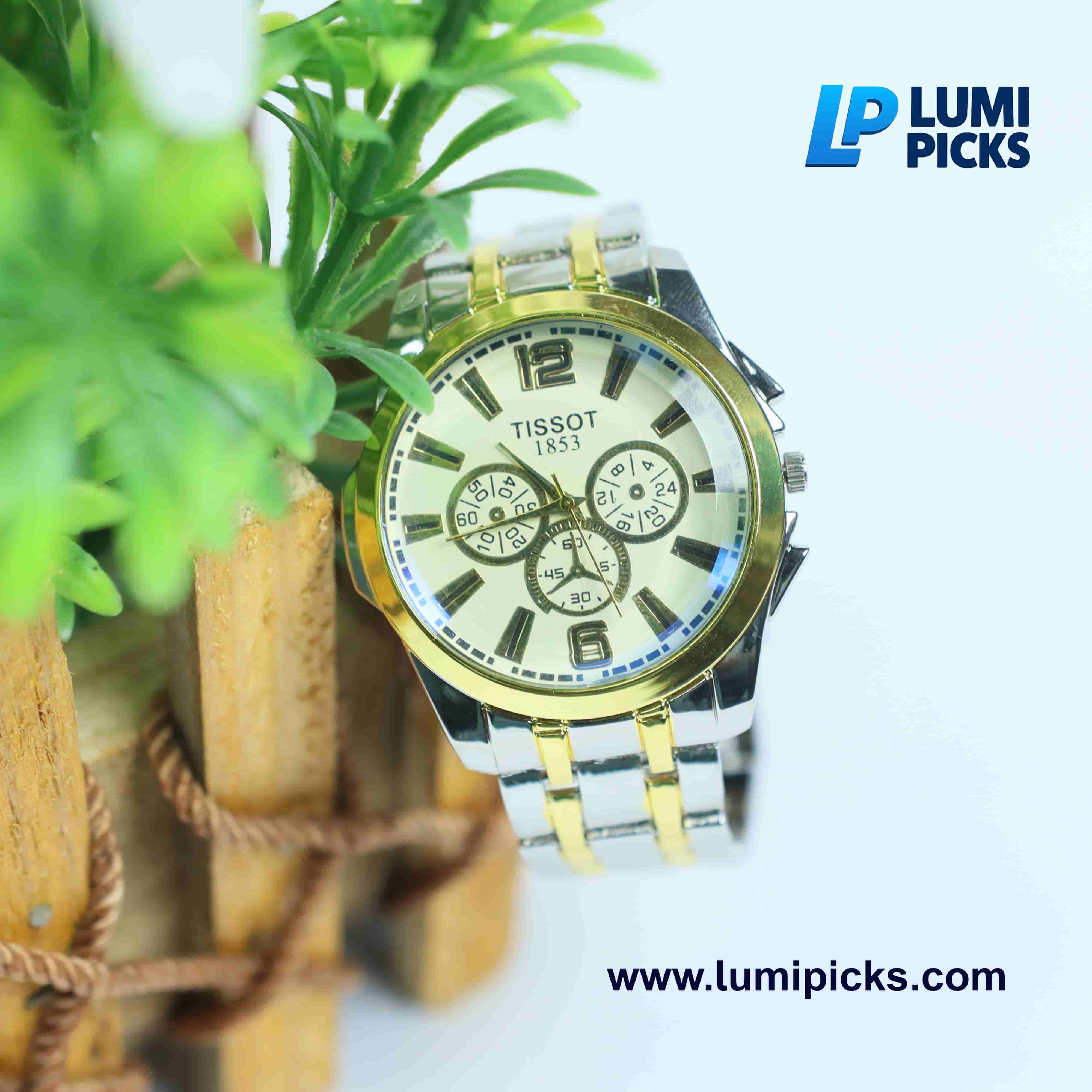 Tissot  Stainless Steel Watch With Chronograph Display (TSG - 01)